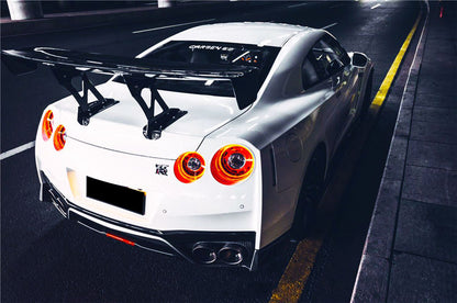 DarwinPRO 2012-2023 Nissan GTR R35 DBA EBA NSM Style Carbon Fiber Rear Diffuser Undertary With Break Light