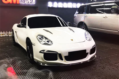 Parachoques delantero DarwinPRO estilo Porsche Cayman y Boxster 987.2 GT3 2009-2012