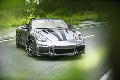 Parachoques delantero DarwinPRO estilo Porsche Cayman y Boxster 987.2 GT3 2009-2012