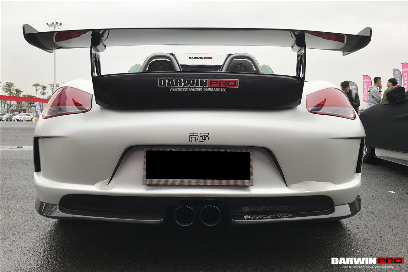 DarwinPRO GT3 Style Rear Bumper | 2009-2012 Porsche Boxster 987.2
