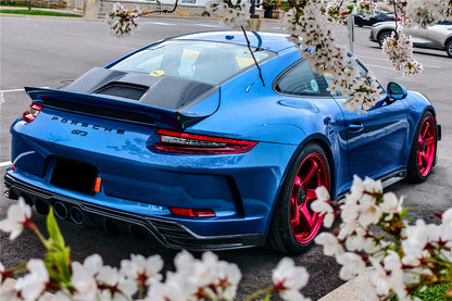 DarwinPRO 2017-2019 Porsche 911 991.2 GT3 Only BKSS Style Carbon Fiber Rear Lip Diffuser