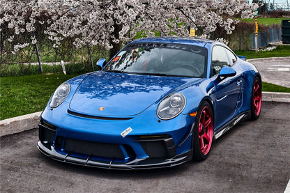 DarwinPRO 2017-2019 Porsche 911 991.2 GT3 Solo kit de carrocería blanda de fibra de carbono estilo BKSS