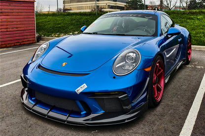 DarwinPRO 2017-2019 Porsche 911 991.2 GT3 Only BKSS Style Carbon Fiber Front lip