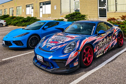 DarwinPRO 2017-2019 Porsche 911 991.2 GT3 Solo kit de carrocería blanda de fibra de carbono estilo BKSS