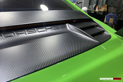 DarwinPRO Autoclave Carbon Fiber Engine Trunk | 2015-2019 Porsche 911 991.2 GT3RS Only
