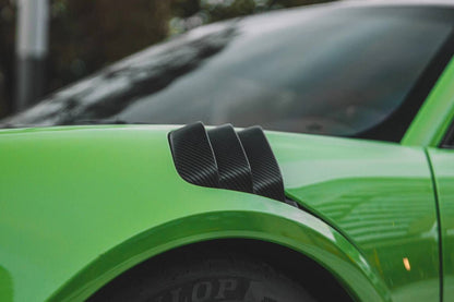 DarwinPRO 2015 - 2019 Porsche 911 991.2 GT3RS Only Autoclave Carbon Fiber Fender Vents DarwinPRO (OE) - 1