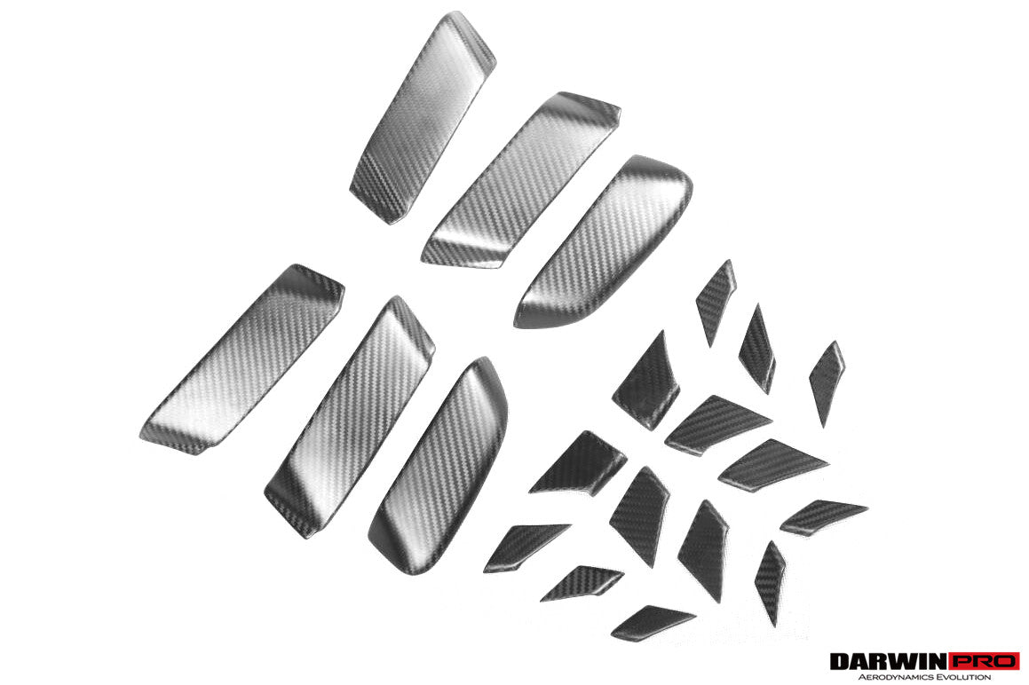 DarwinPRO 2015 - 2019 Porsche 911 991.2 GT3RS Only Autoclave Carbon Fiber Fender Vents DarwinPRO (OE) - 15
