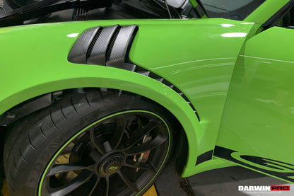 DarwinPRO 2015 - 2019 Porsche 911 991.2 GT3RS Only Autoclave Carbon Fiber Fender Vents DarwinPRO (OE) - 4