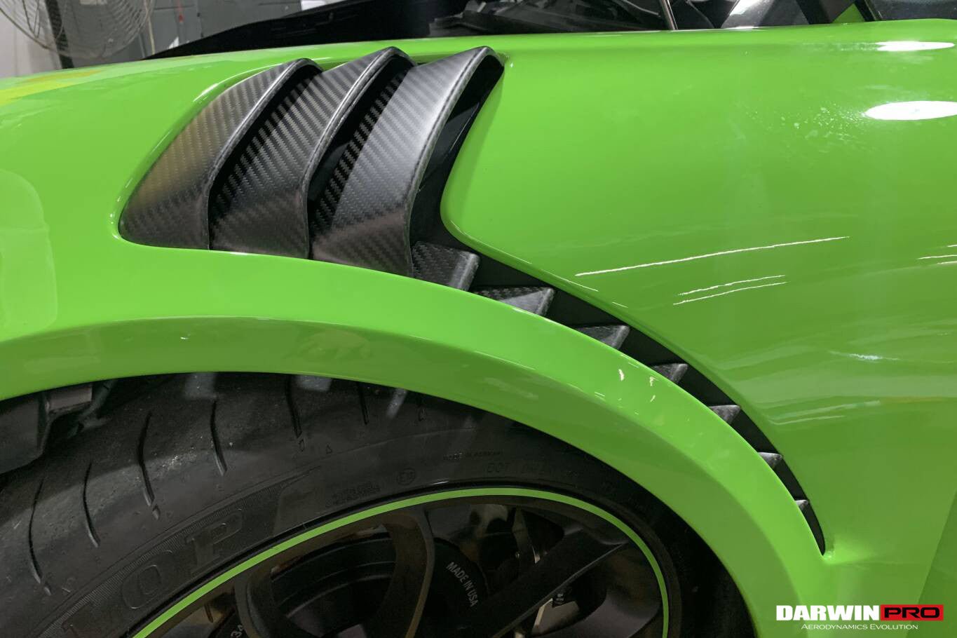 DarwinPRO 2015 - 2019 Porsche 911 991.2 GT3RS Only Autoclave Carbon Fiber Fender Vents DarwinPRO (OE) - 5