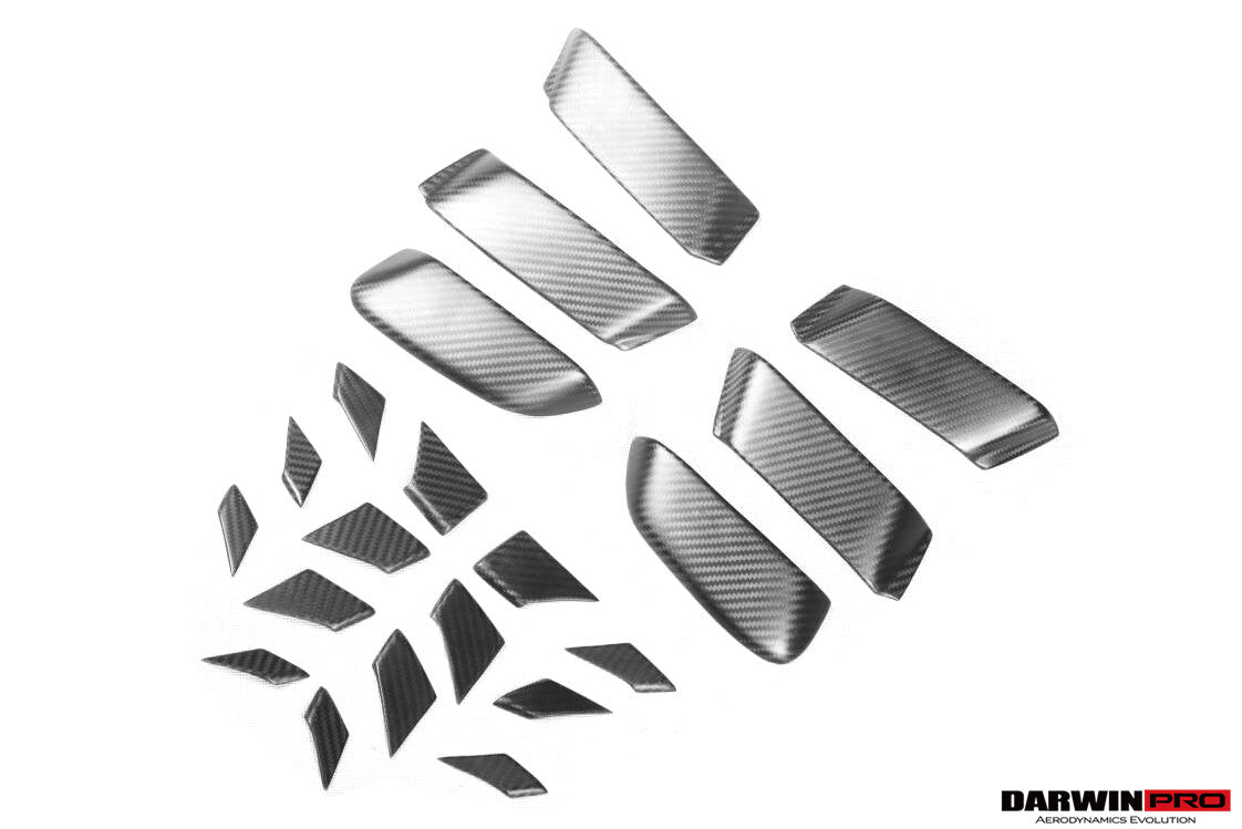 DarwinPRO 2015 - 2019 Porsche 911 991.2 GT3RS Only Autoclave Carbon Fiber Fender Vents DarwinPRO (OE) - 17