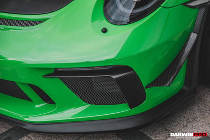 DarwinPRO 2015 - 2019 Porsche 911 991.2 GT3RS Only Autoclave Carbon Fiber Front lip DarwinPRO (OE) - 3