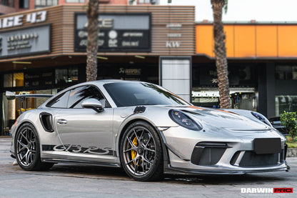 DarwinPRO Autoclave Carbon Fiber Quarter Panel Side Scoops | 2015-2019 Porsche 911 991.2 GT3RS Only