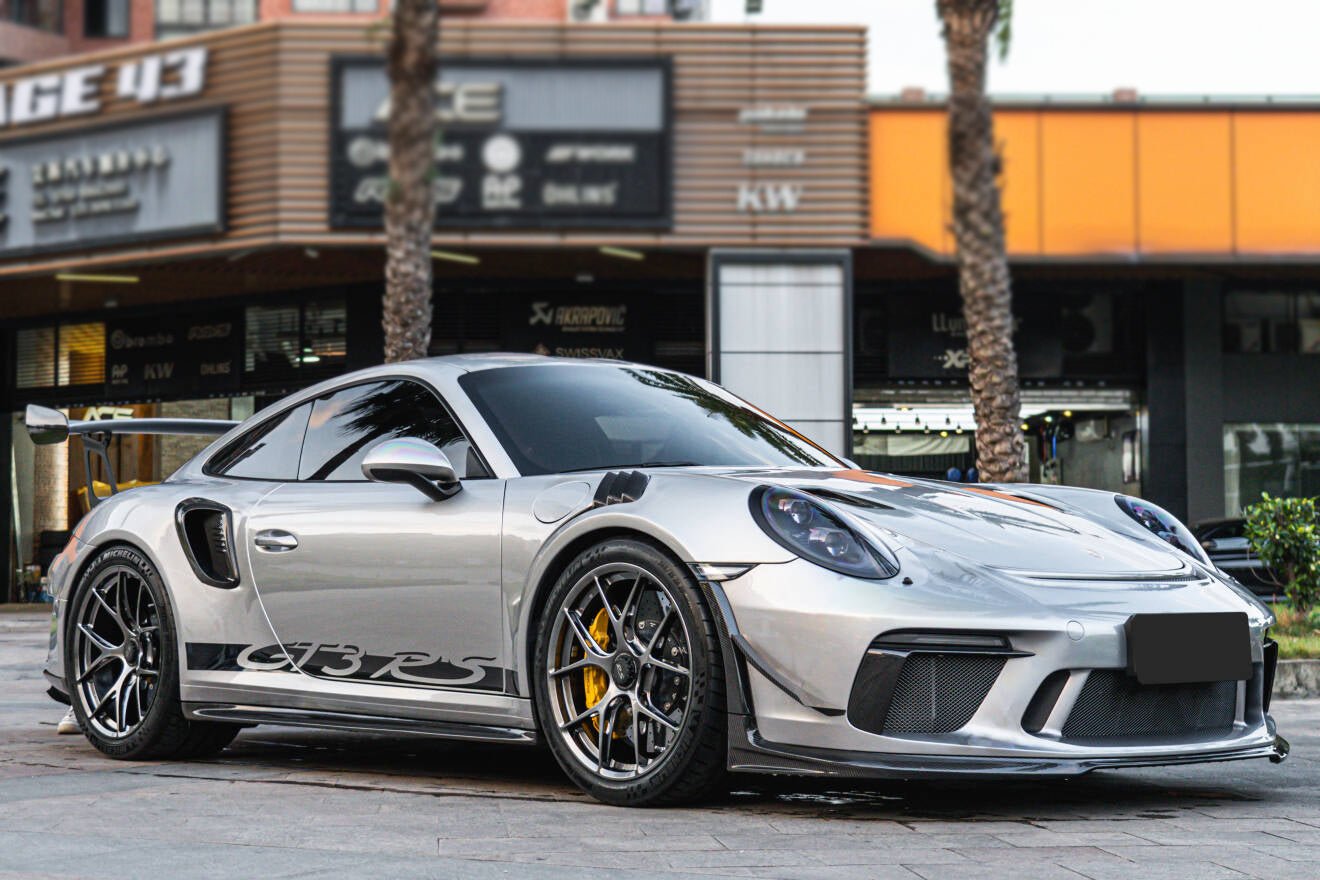 DarwinPRO 2015 - 2019 Porsche 911 991.2 GT3RS Only Autoclave Carbon Fiber Front lip DarwinPRO (OE) - 4