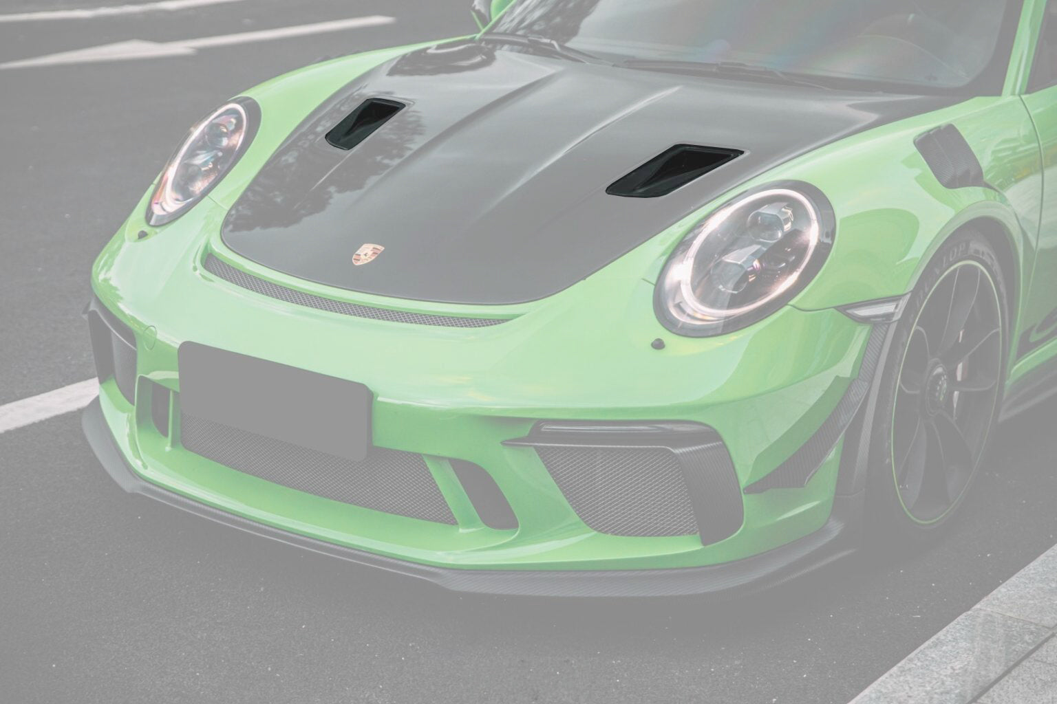DarwinPRO Autoclave Carbon Fiber Hood Vents | 2015-2019 Porsche 911 991.2 GT3RS Only