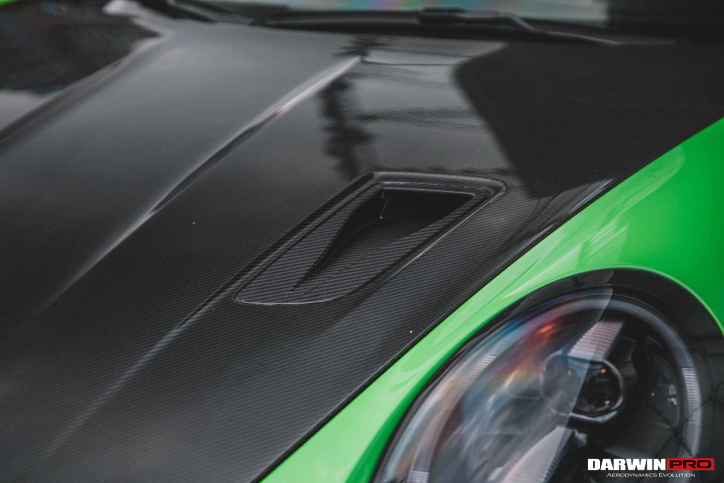DarwinPRO Autoclave Carbon Fiber Hood Vents | 2015-2019 Porsche 911 991.2 GT3RS Only