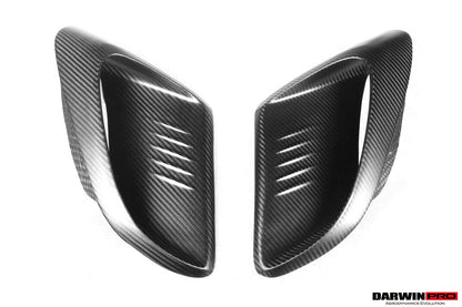 DarwinPRO Autoclave Carbon Fiber Quarter Panel Side Scoops | 2015-2019 Porsche 911 991.2 GT3RS Only