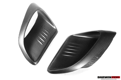 DarwinPRO Autoclave Carbon Fiber Quarter Panel Side Scoops | 2015-2019 Porsche 911 991.2 GT3RS Only