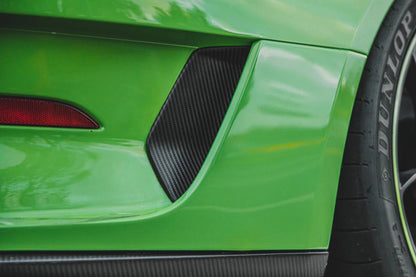 DarwinPRO Autoclave Carbon Fiber Rear Bumper Vents | 2015-2019 Porsche 911 991.2 GT3RS Only