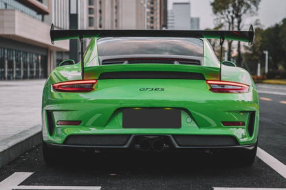 DarwinPRO 2015 - 2019 Porsche 911 991.2 GT3RS Only Autoclave Carbon Fiber Rear lip DarwinPRO (OE) - 1