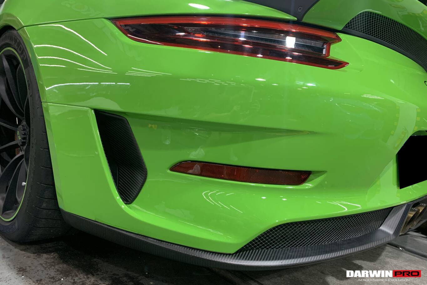 DarwinPRO Autoclave Carbon Fiber Rear Bumper Vents | 2015-2019 Porsche 911 991.2 GT3RS Only