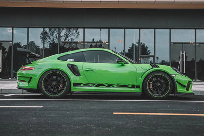 DarwinPRO 2015 - 2019 Porsche 911 991.2 GT3RS Only Autoclave Carbon Fiber Side Skirts DarwinPRO (OE) - 1