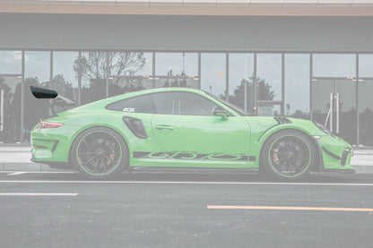 DarwinPRO Autoclave Carbon Fiber Wing Side Panels | 2015-2019 Porsche 911 991.2 GT3RS Only