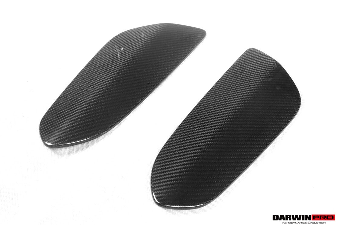 DarwinPRO Autoclave Carbon Fiber Wing Side Panels | 2015-2019 Porsche 911 991.2 GT3RS Only