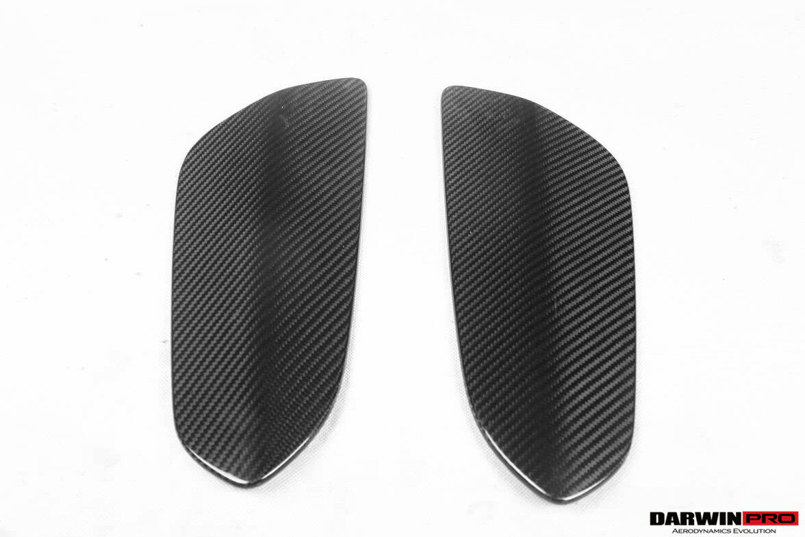 DarwinPRO Autoclave Carbon Fiber Wing Side Panels | 2015-2019 Porsche 911 991.2 GT3RS Only