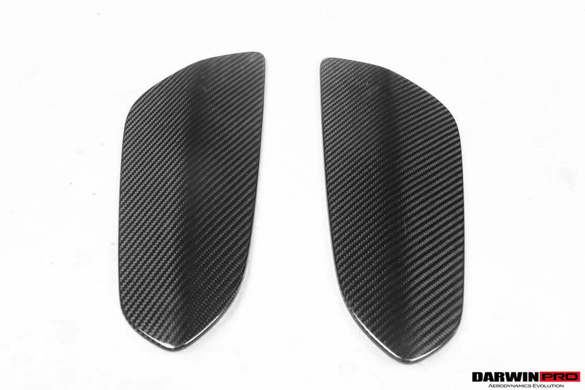 DarwinPRO Autoclave Carbon Fiber Wing Side Panels | 2015-2019 Porsche 911 991.2 GT3RS Only