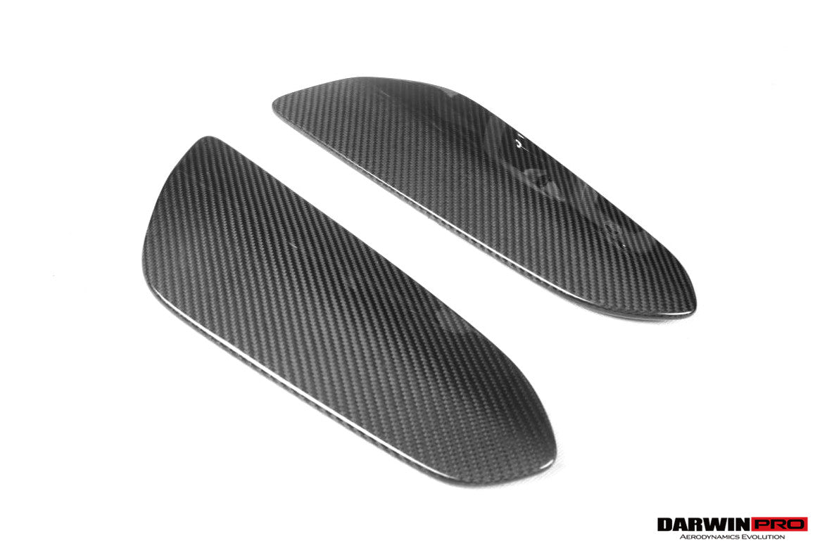 DarwinPRO Autoclave Carbon Fiber Wing Side Panels | 2015-2019 Porsche 911 991.2 GT3RS Only