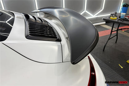DarwinPRO 2016-2019 Porsche 911 991.2 Turbo S Carbon Fiber Engine Hood Vent