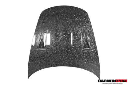 DarwinPRO 2012-2019 Porsche 991 Carrera S & Targa 4 & 4s & GT3 Convert GT2RS Style Carbon Fiber Hood