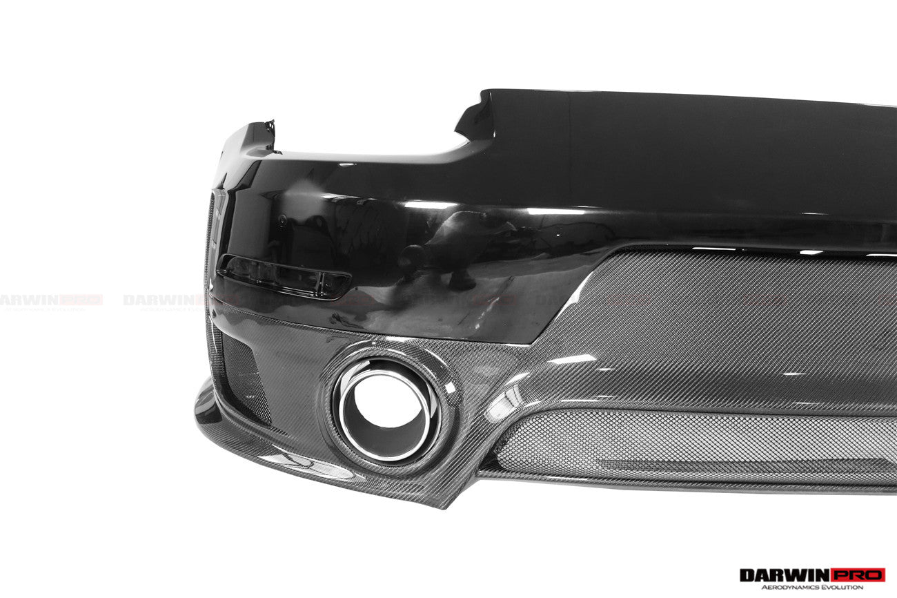 Parachoques trasero parcial de fibra de carbono DarwinPRO 2013-2019 Porsche 911 991 Turbo S GT2RS