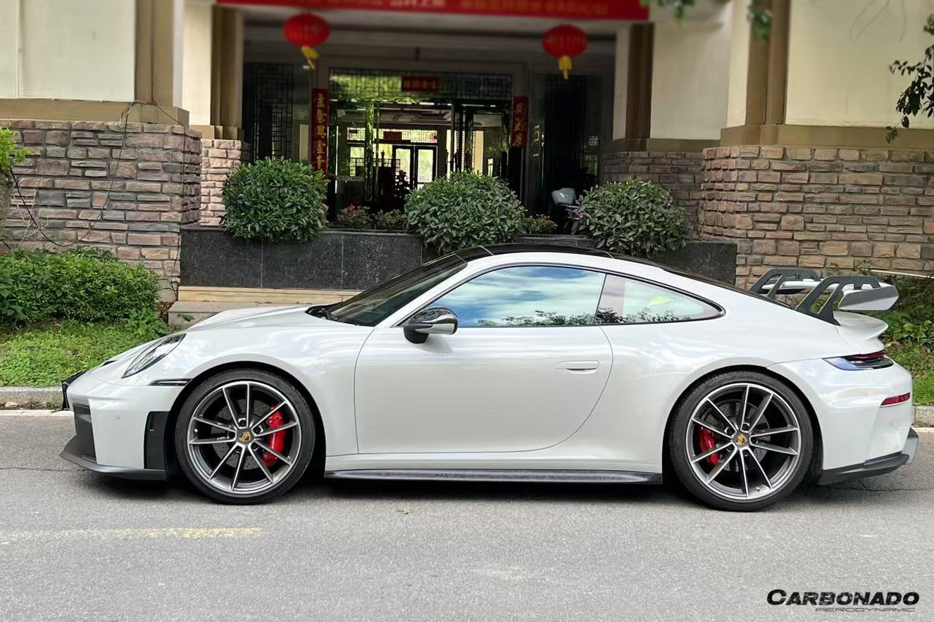 DarwinPRO 2019-UP Porsche 911 992 Carrera & S & 4 & 4S & Targa & Cabriolet & Convert 992.2 Facelift GT3 Style Side Skirts