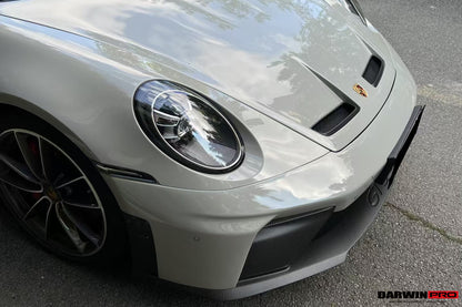 DarwinPRO 2019-2024 Porsche 911 992.1 Carrera & S & 4 & 4S & Targa & Cabriolet Convert 992.2 Facelift GT3 Style Front Bumper