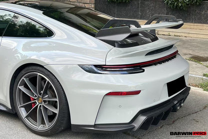 Parachoques trasero DarwinPRO 2024-UP Porsche 992.2 Facelift Carrera S, 4, 4S, Targa y Cabriolet Convertible estilo GT3