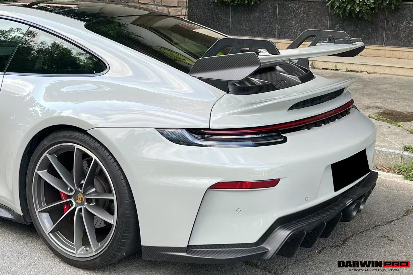 DarwinPRO 2019-2024 Porsche 911 992.1 Carrera & S & 4S & Convert 992.2 Facelift GT3 Style Trunk Spoiler Wing