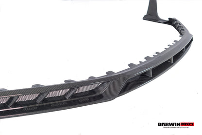 DarwinPRO Darwinpro 2019-2024 Porsche 911 992 Carrera S 4 4S Targa Cabriolet BKSSII Style Front Bumper Lip Splitter