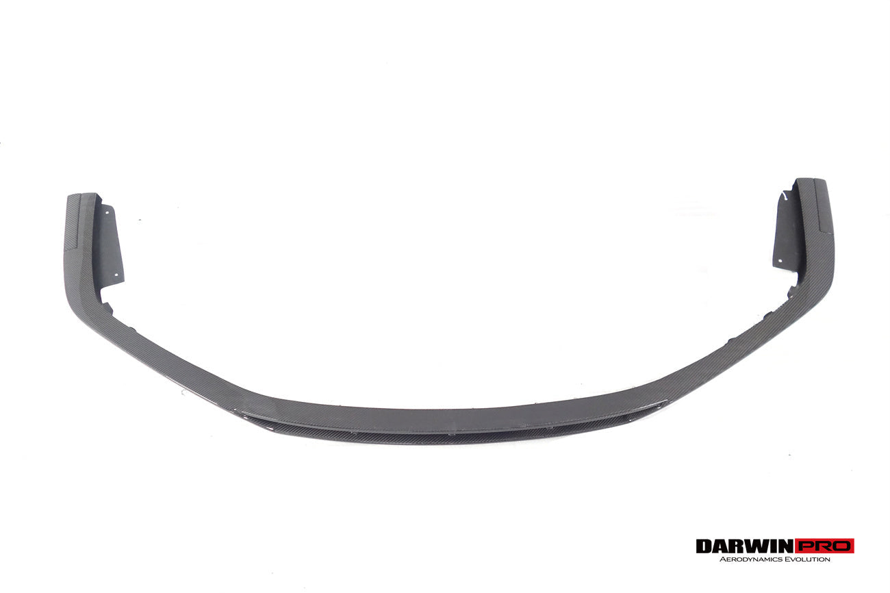 DarwinPRO Darwinpro 2019-2024 Porsche 911 992 Carrera S 4 4S Targa Cabriolet BKSSII Style Front Bumper Lip Splitter