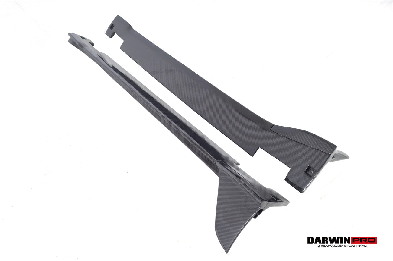 DarwinPRO 2019-2024 Porsche 911 992 Carrera S 4 4S Targa Cabriolet BKSSII Style Side Skirts