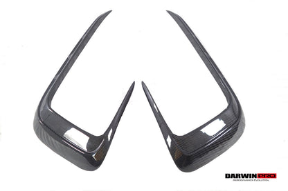 DarwinPRO Darwinpro 2019-2024 Porsche 911 992 Carrera 4 4S Targa Cabriolet BKSSII Style Front Bumper Vent Trims