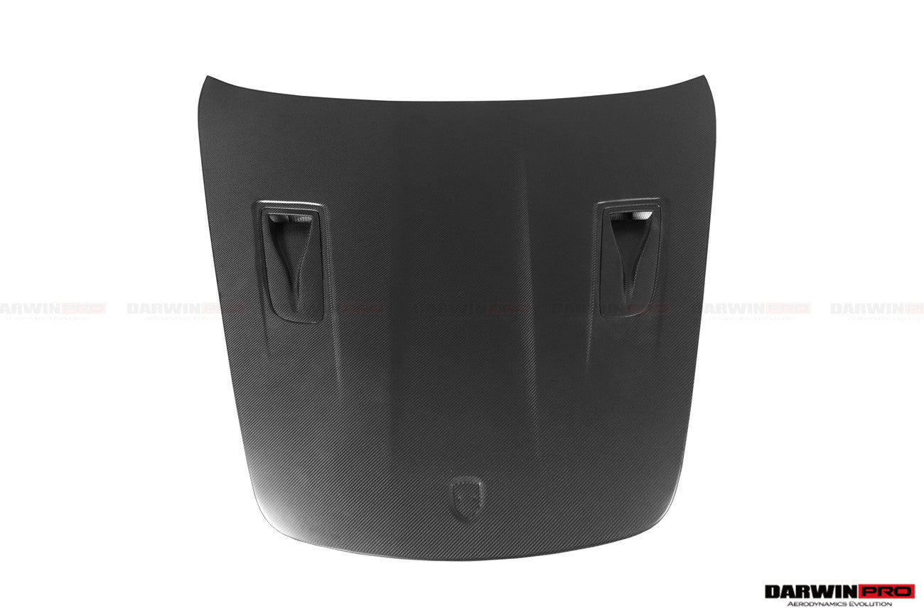 DarwinPRO 2005-2012 Porsche 911 997 Carrera &amp; S &amp; 4S &amp; Turbo &amp; 06-12 Cayman 987 GT2RS Style Hood