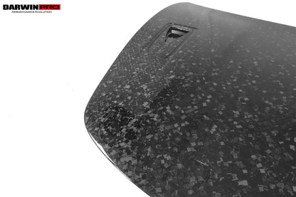 Capó de fibra de carbono DarwinPRO 2012-2025 para Porsche 718, 981 Cayman y Boxster GT2RS