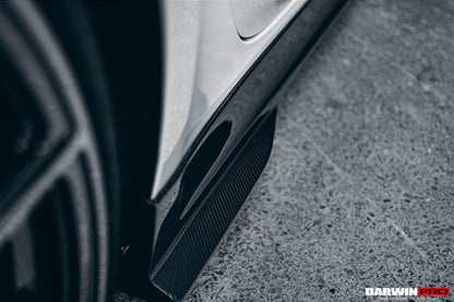 DarwinPRO 2017-2026 Tesla Model 3 IMP Performance Carbon Fiber Side Skirts | Fits Model 3, Model 3 Highland RWD AWD, Performance