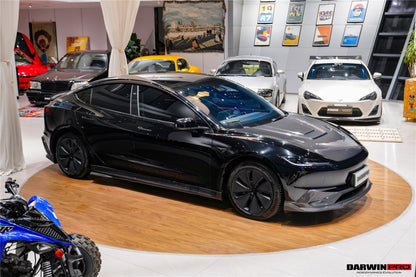 DarwinPRO 2017-2026 Tesla Model 3 IMP Performance Carbon Fiber Side Skirts | Fits Model 3, Model 3 Highland RWD AWD, Performance