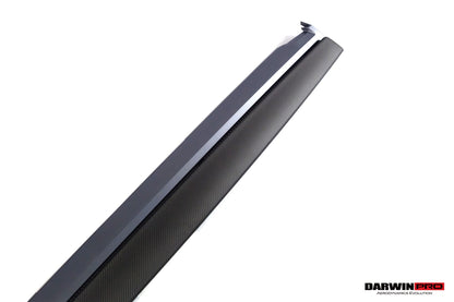 DarwinPRO 2020-2023 Tesla Model 3 Y OEM Style Autoclave Carbon Fiber Dashboard Trim Interior Replacement