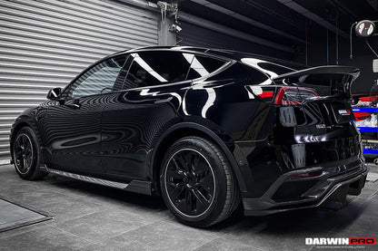 Alerón de maletero DarwinPRO 2020-2024 Tesla Model Y IMPII de fibra de carbono de alto rendimiento