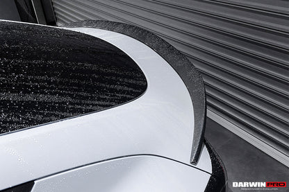 Alerón de maletero DarwinPRO 2020-2024 Tesla Model Y IMPII de fibra de carbono de alto rendimiento