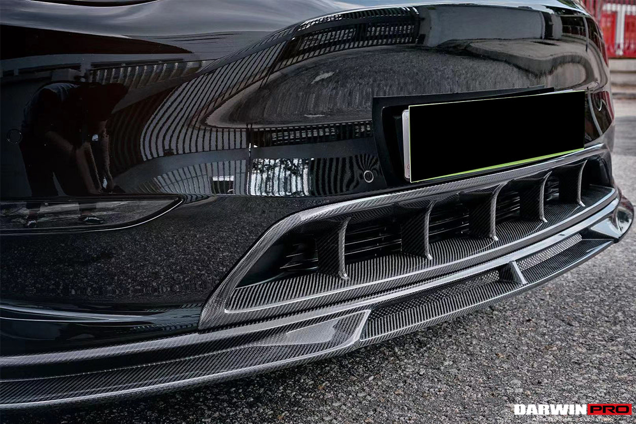 DarwinPRO IMP Performance Carbon Fiber Front Lip | 2020-2024 Tesla Model Y