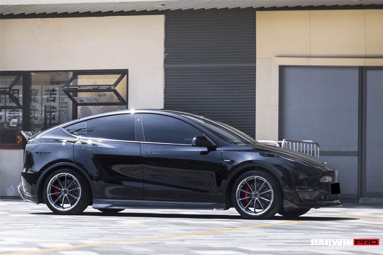 DarwinPRO 2020-2024 Tesla Model Y IMP Performance Carbon Fiber Side Skirts